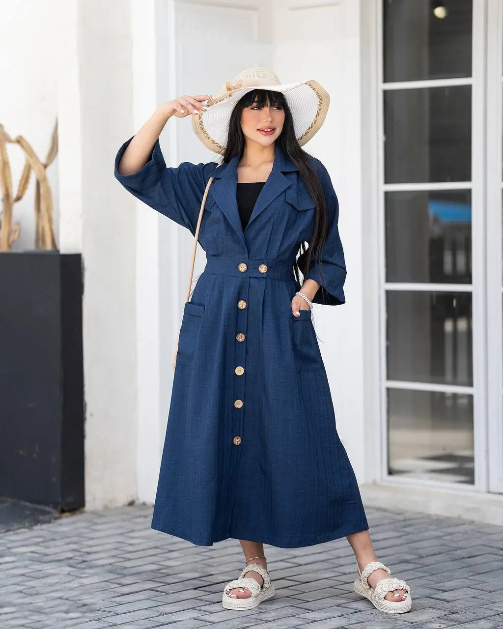 Robe Style Saharienne (1)